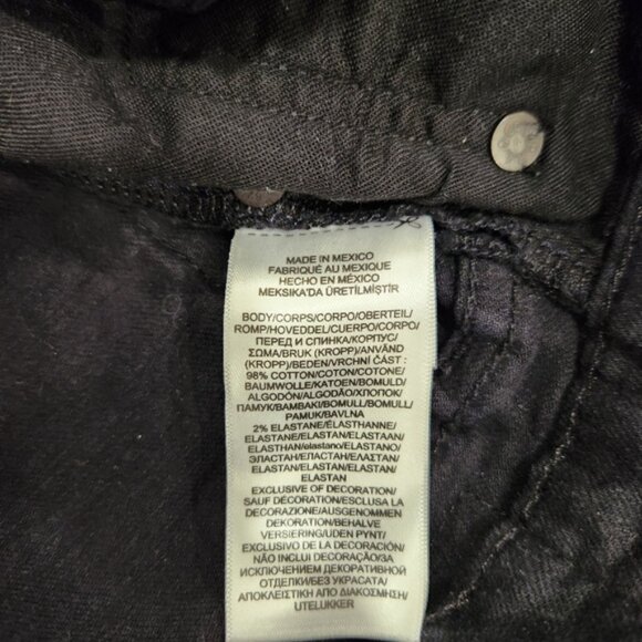 Polo Ralph Lauren Jeans Mens 33x30 Black Varick Slim Straight Stretch Denim - Picture 8 of 13